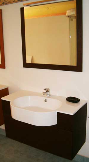 Mobile bagno con cassettone